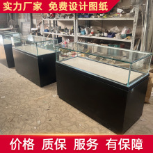 博物馆玻璃展示柜定制古董文物展柜展览馆展台玻璃柜烤漆珠宝柜台