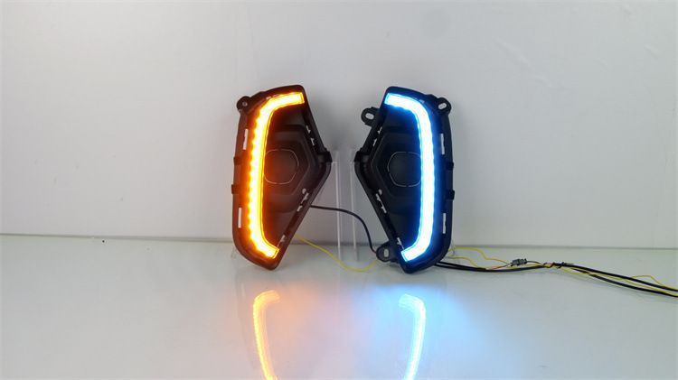 Suitable for 23-24 Rav4 Special Daytime Running Lights Rav4 Daytime Running Lights Led Fog Light Frame Modification Flow