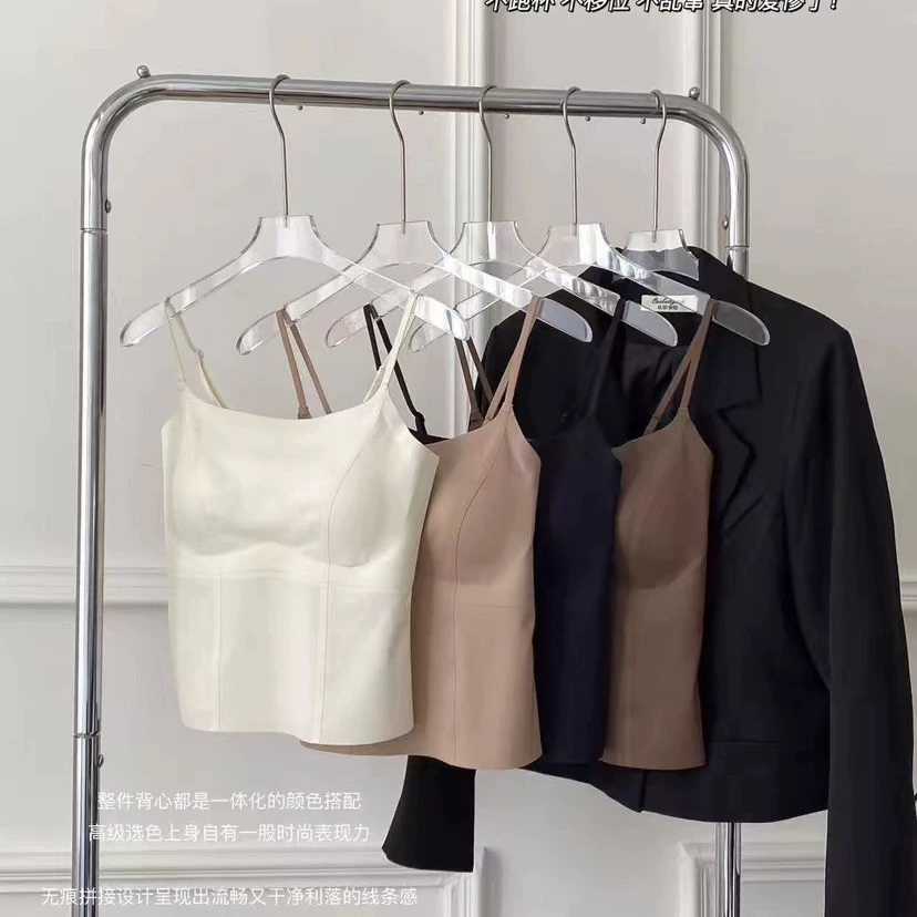 Незаметный 5369 тонкий маленький жилет дикий подтяжка нижнее белье женская мода с нагрудным ковриком