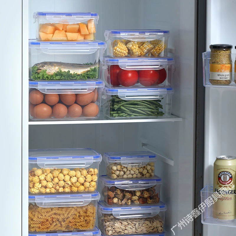 Пластиковый ланч-бокс для коммерческого использования, rectangular storage box