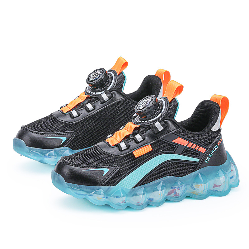Kindersportschuhe Mit Drehverschluss Für Jungen Und Mädchen_voghion.com