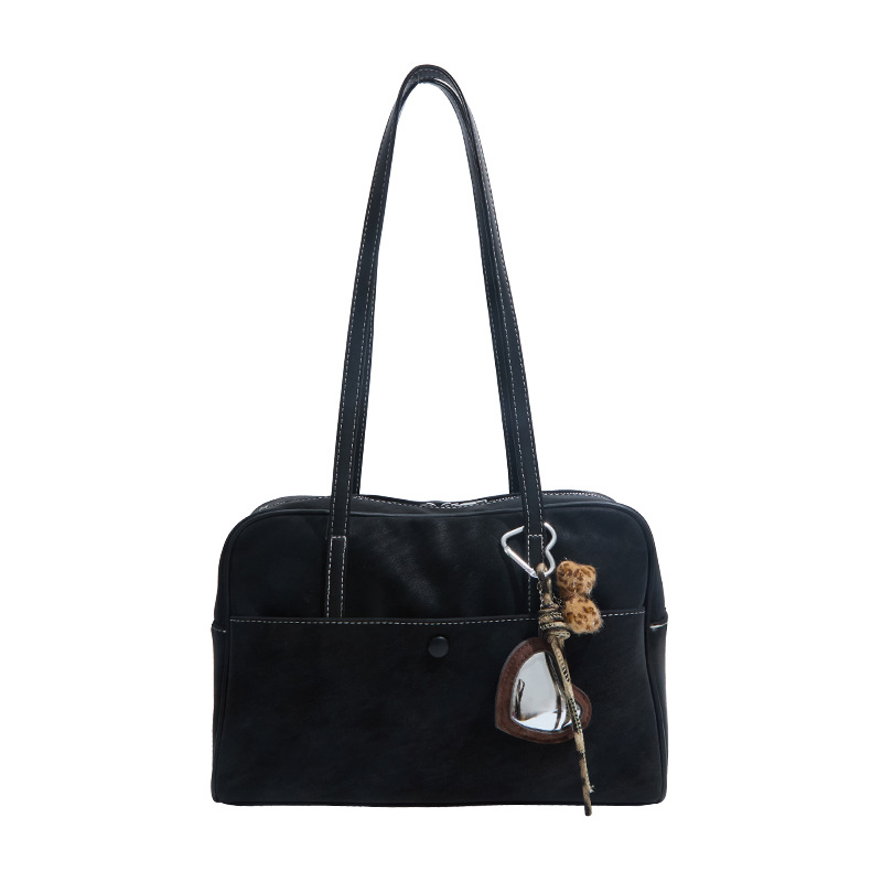 Bolso de mujer retro bolso de almohada de gran capacidad ventas calientes nueva textura de alta calidad simple bolso de hombro bolso casual
