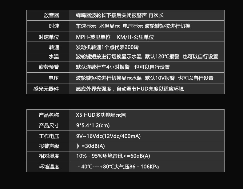抬头显示器