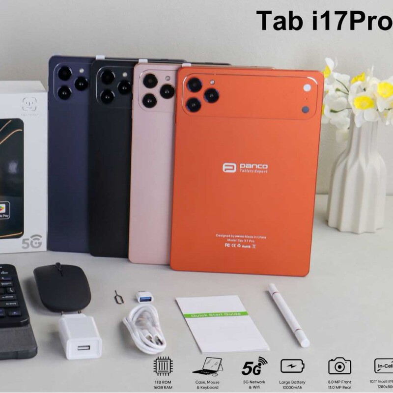 Cross-Border Tabi17Pro Tablet 10.1 Inch 4g Call 4+32Gb New Tablet Pc