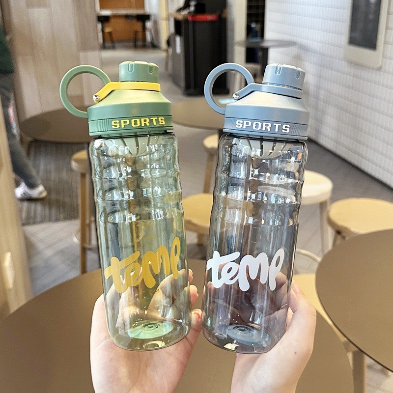 Xinbei nuevo deportivo taza de agua para niños y niñas simple taza de acondicionamiento físico de 780ml con taza de plástico para estudiantes