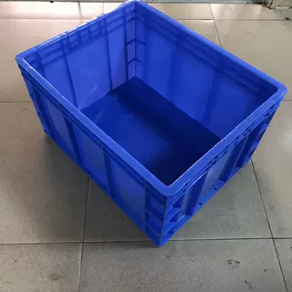 东莞出售蓝色塑料周转箱 pp塑料收纳箱 注塑箱540*420*300防尘箱