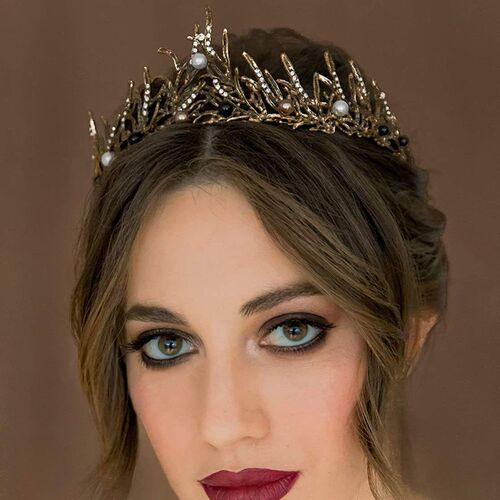 Bridal Crown Wholesale Wedding Tiara  Wedding Dress Wedding Hair Accessories Birthday Accessories Children Princess Crown