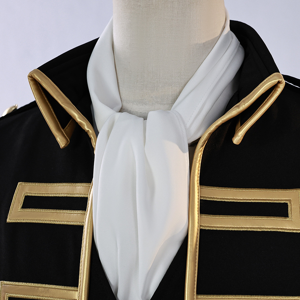 Gintama Shinsengumi Cosplay Costume Sougo Okita Cosplay Uniform Fabric Anime Costume Cross-Border