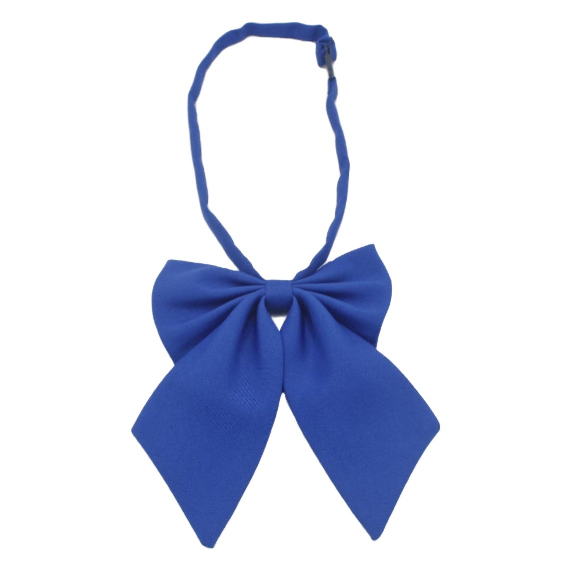 Color sólido mate pajarita fábrica al por mayor arco puntiagudo estilo de la Universidad Coreana de las mujeres JK uniforme pajarita