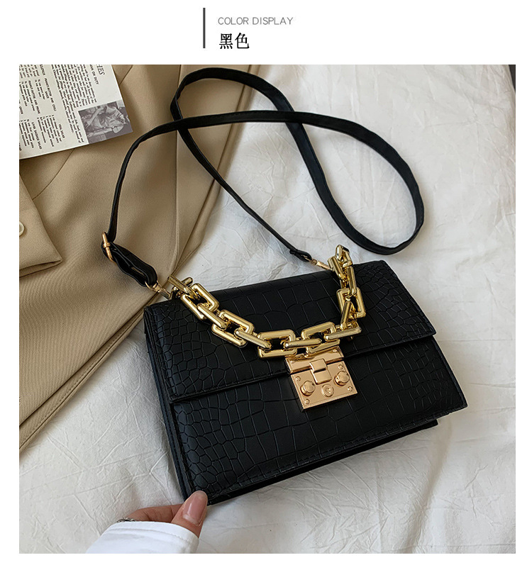 Fashion Fashionable Small Square Bag 2021 Spring And Summer New Chain Women's Bag Shoulder Crossbody Small Handbags One Piece Dropshipping display picture 4