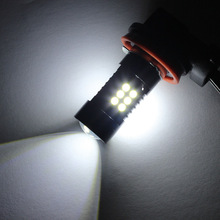 ����led����H11 3030 21�� 20w���ʸ���ǰ���� H8 21ledװ�ε�