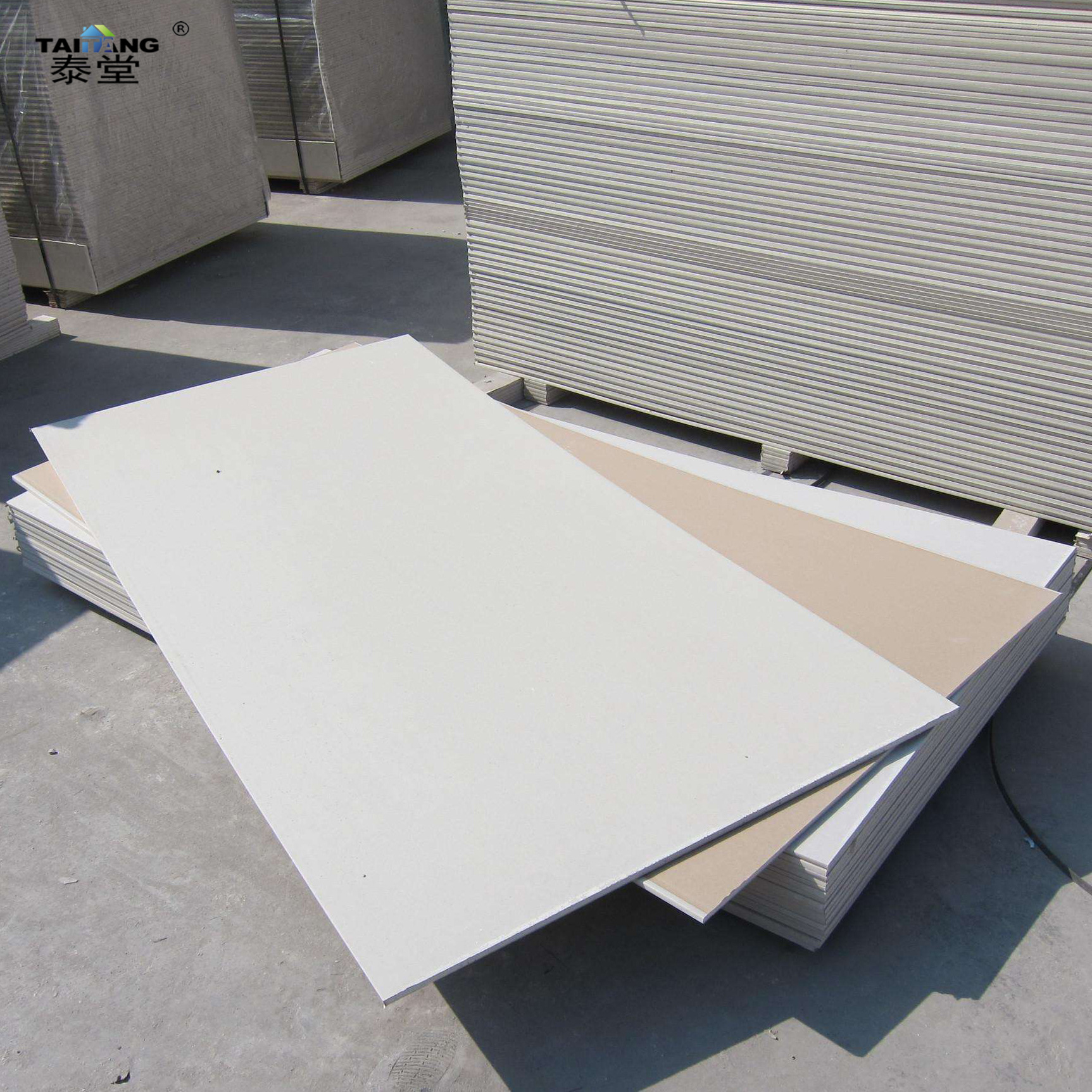 Techo de yeso impermeable Placa de yeso Placa Placa de Pladur Gibskartonplatten