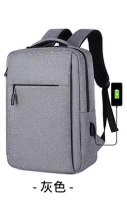 Procesamiento de maleta de negocios a prueba de agua de alta densidad computadora de viaje de ocio de alta capacidad mochila de hombro de escuela secundaria logotipo impreso