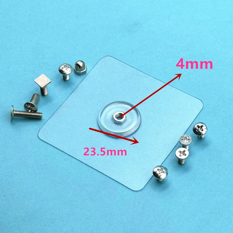 Customized hole-free photo frame nails with strong adhesive nail-free wall painting screw sticking markless sticking rack nut thread sticking