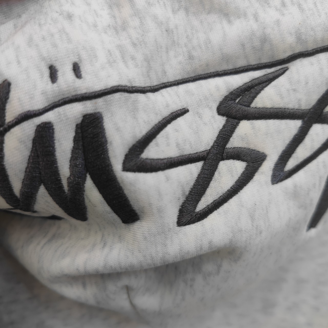 웨이란하이 미국 패션 브랜드 크로스보더 스투 후드티 남성 자수 모자 플러스 벨벳 스웨터 커플 셔츠