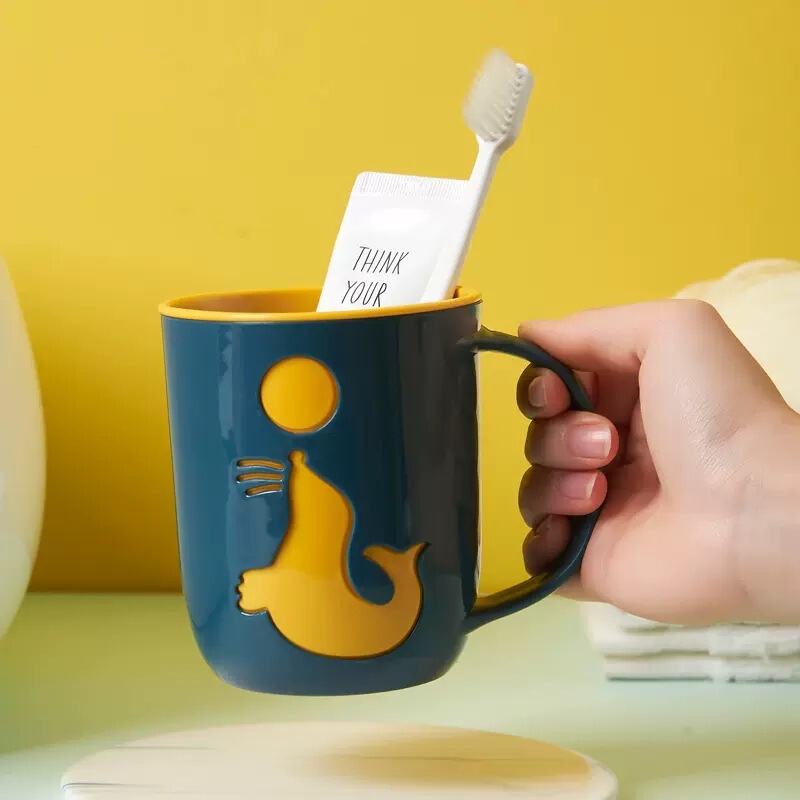 轻奢简约洗漱杯情侣套装漱口杯家用刷牙杯子创意牙缸杯一对牙刷杯|undefined