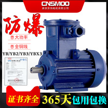 YB3/YBX4防爆电机粉尘隔爆三相电动机马达1.1/1.5/2.2/3/4/5.5KW