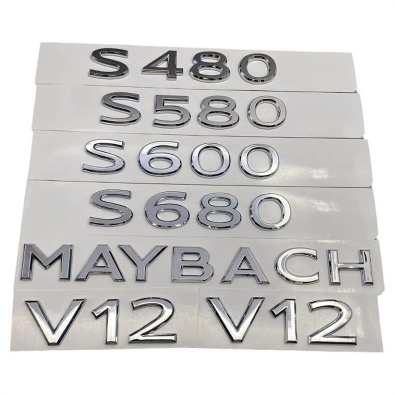 Suitable for 2021-2026 Mercedes-Benz Maybach S450, S480, S580, and S680 models; used for modifying the Maybach emblem