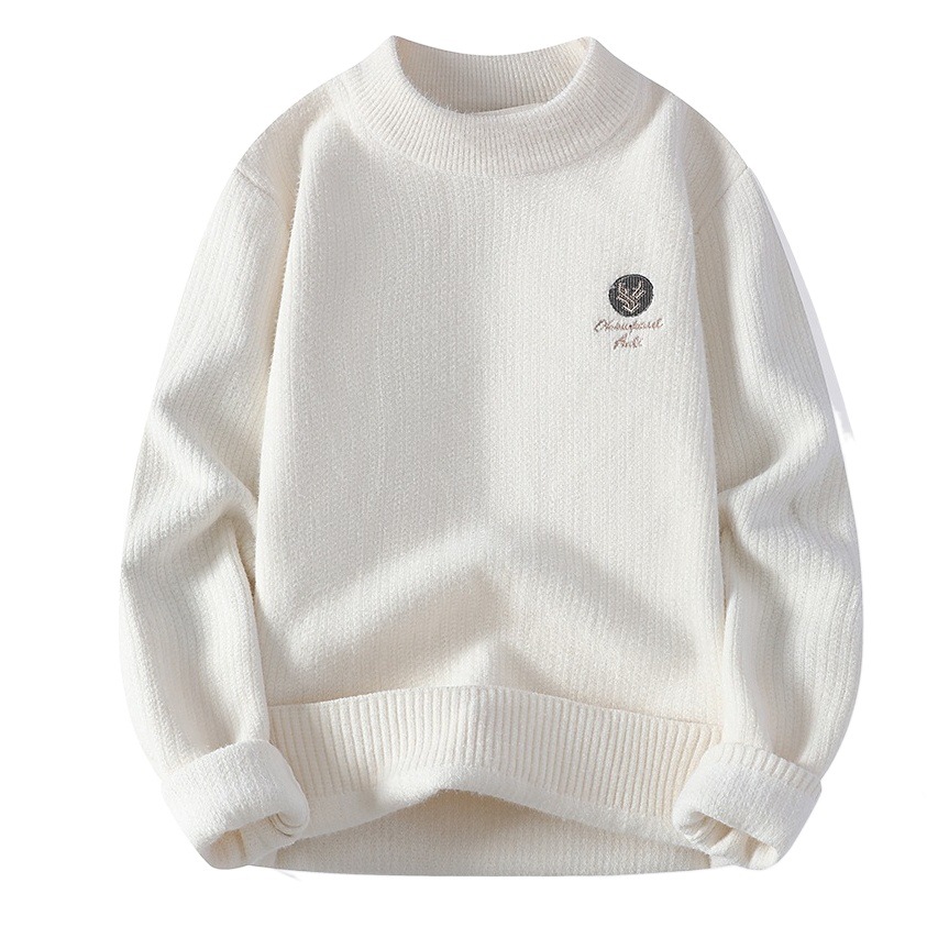 Suéter de cuello redondo 2023 otoño e invierno nuevo de alta calidad ins suéter cuello redondo suéter TikTok popular