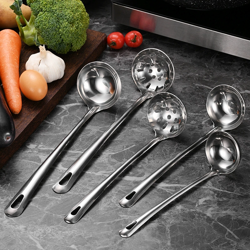 Нержавеющая сталь, чтобы углубить горячий горшок, ложка, ресторан, суп, суп, ложка, суп, раковина