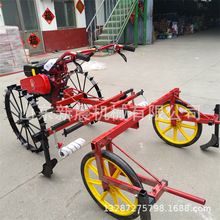 红薯地瓜覆膜机 轻便手扶式起垄地膜机120宽辣椒覆膜机