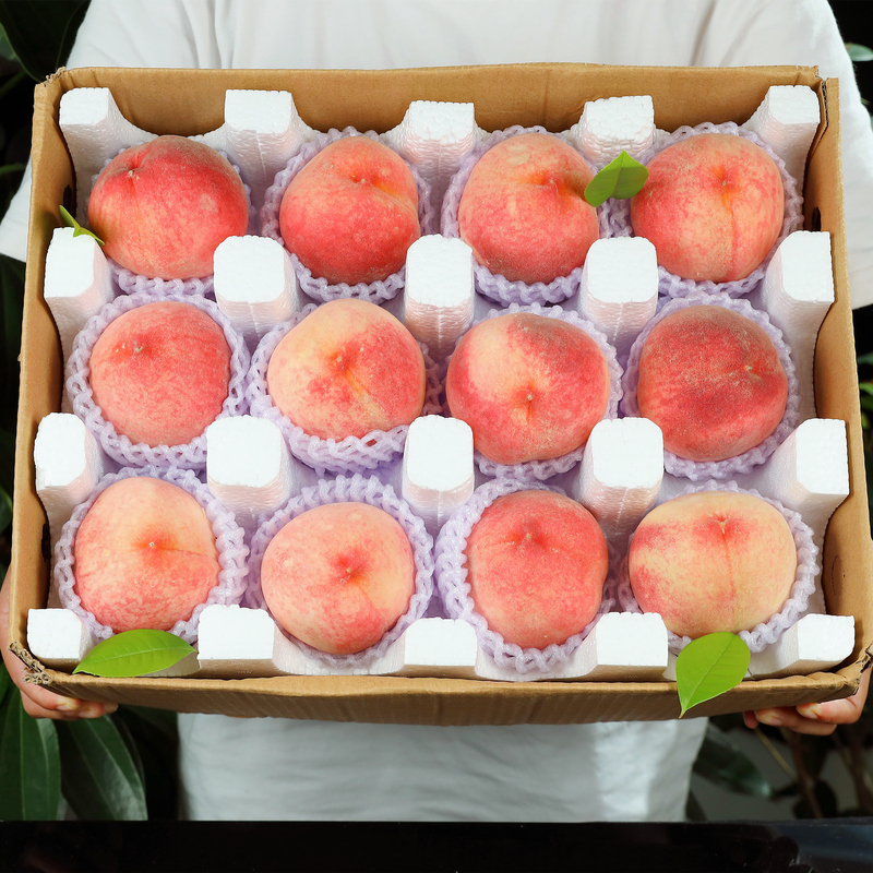 Freshly Picked and Shipped Authentic Watermelons, 5kg Fresh Fruits Suitable for Pregnant Women, Seasonal Large Crisp Sweet Peaches, Whole Box with Free Shipping