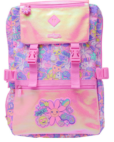 Australia smiggle mochila escolar para estudiantes de primaria y secundaria mochila para niños bolsa de ocio al aire libre mochila de dibujos animados de gran capacidad