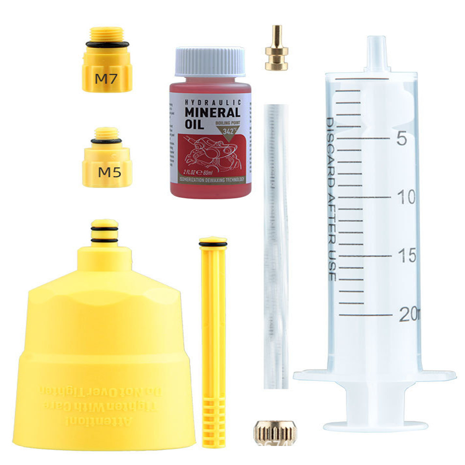 Freno de disco EZmtb, cambio de aceite, herramienta de escape, bicicleta de montaña, bicicleta de carretera, embudo de aguja de inyección de aceite, junta de carretera Xima