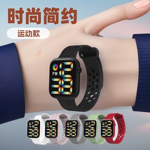 New Led Digital Watch Y1 Digital Trendy Fashion Simple Sports Model Student Kidsren Led Digital Watch Manufacturers