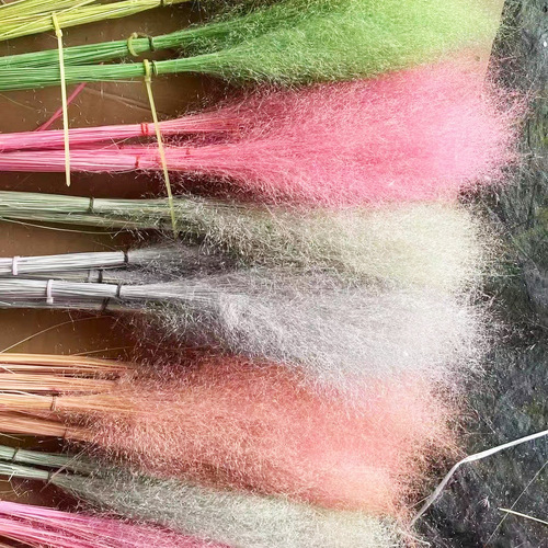 Hollywood Poppy Madder Grass Yunnan Everlasting Flower Dried Flower Home Landscape Background Decoration Flower Material Factory Wholesale Flower Material