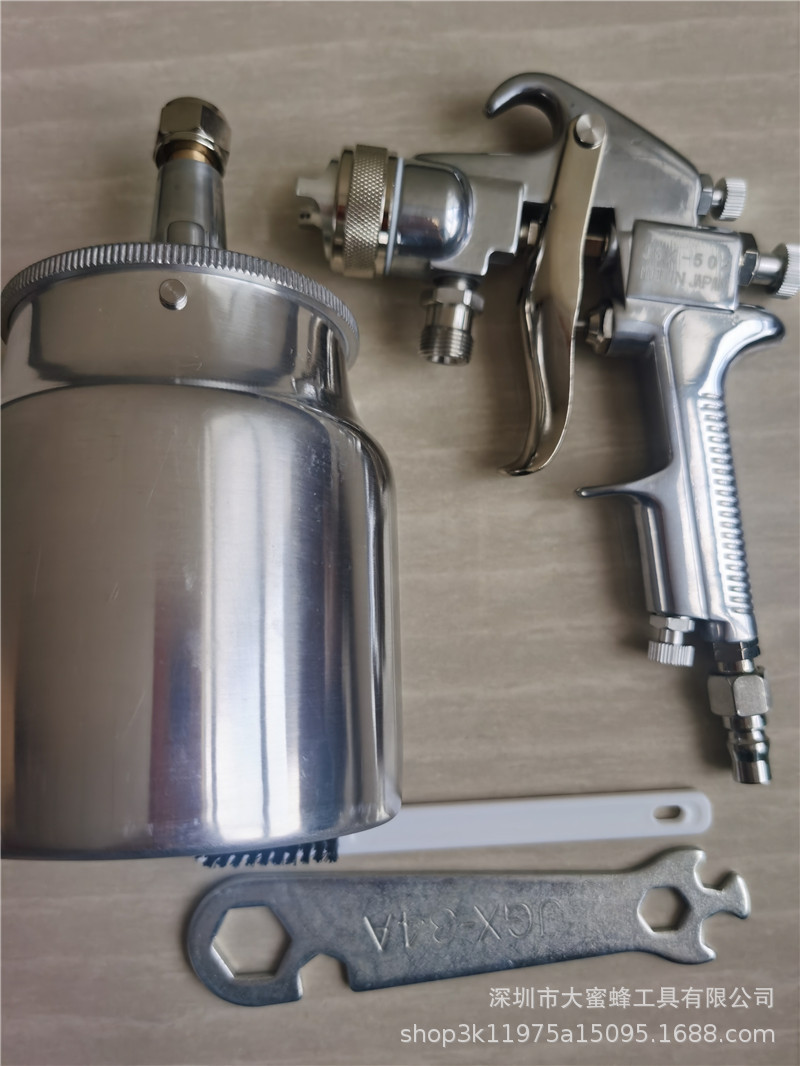 JGX-502汽车和工业用喷枪1.4mm吸入式空气喷雾器