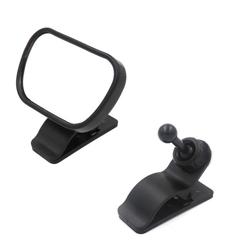 Car rearview mirror suction cup type two-in-one rear children's reverse auxiliary mirror baby mirror in-car baby observation mirror