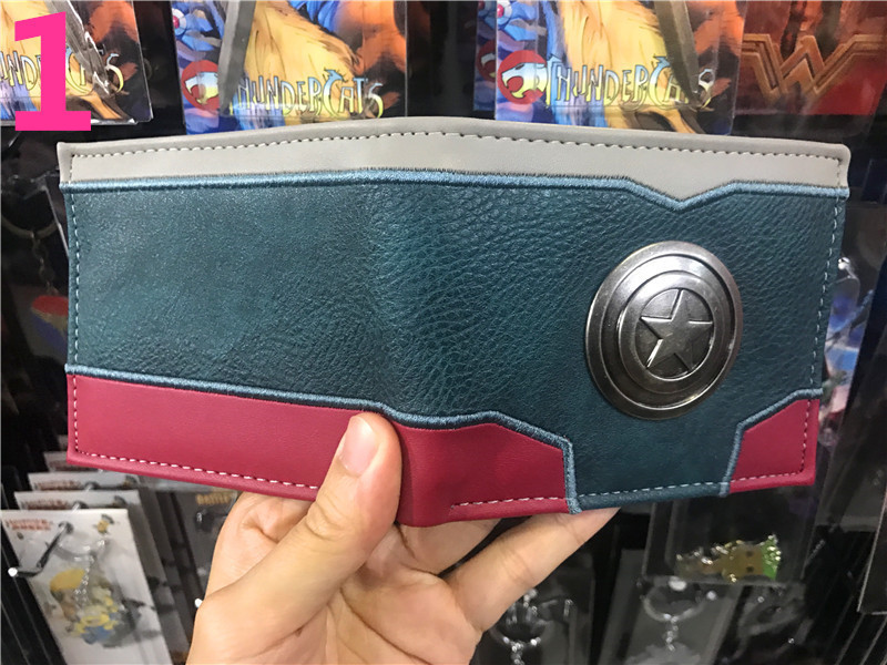 Estudiante de los hombres y las mujeres corto de metal monedero titular de la tarjeta