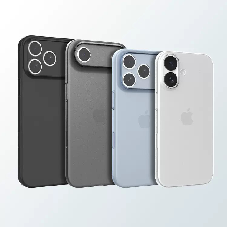 适用于苹果17 pro max超薄磁吸磨砂手机壳裸机感雾面壳17 Air现货