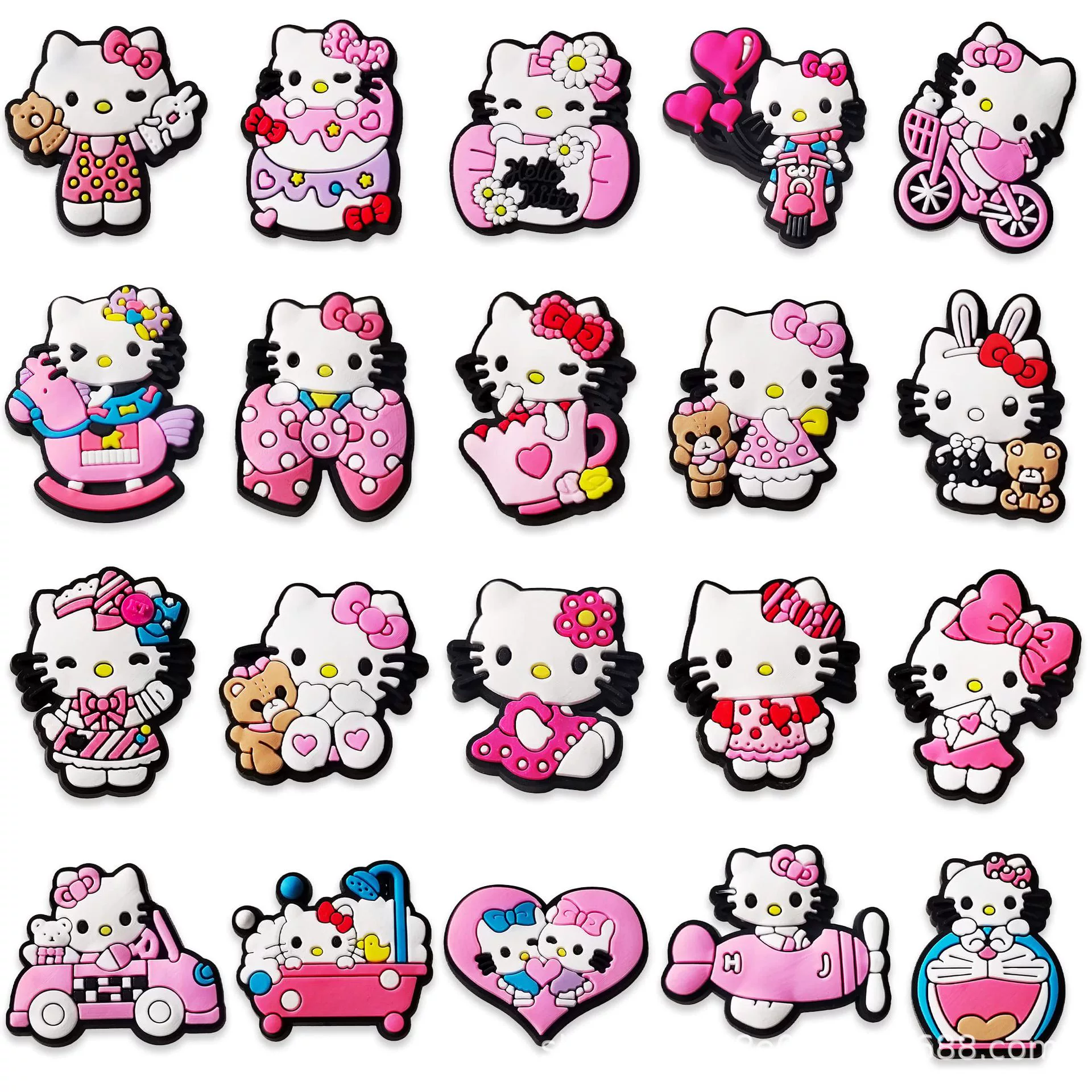 Hello Kitty, съемные украшения для обуви, аксессуары, декор