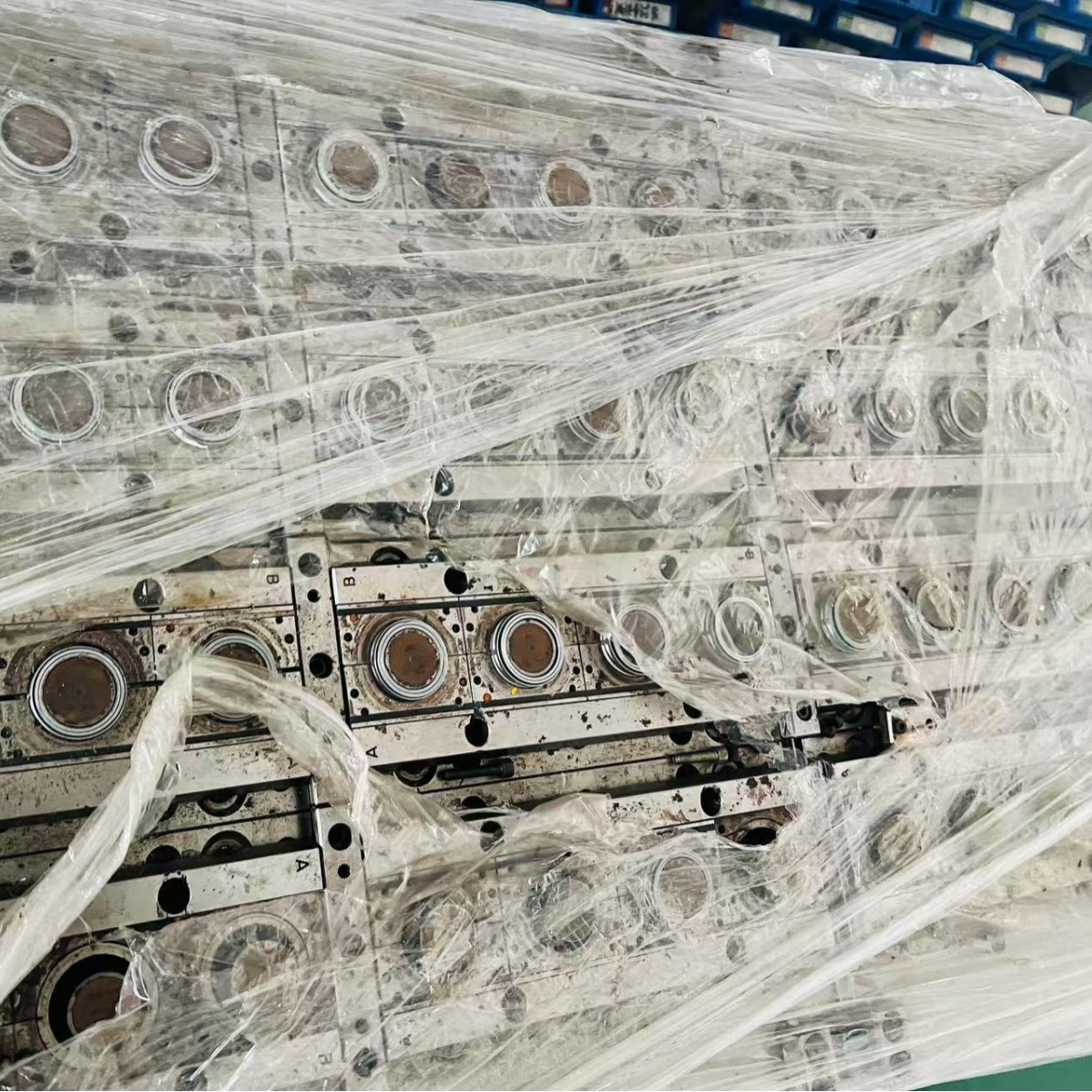 盖膜64腔的果园模具