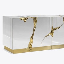 高端别墅会所家具葡萄牙 bocadolobo LAPIAZ SIDEBOARD餐边柜