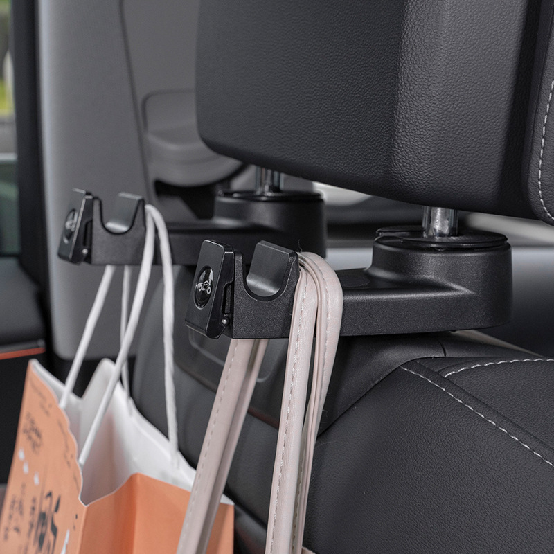 Coche multifunción soporte para teléfono móvil gancho coche creativo trasero reposacabezas gancho coche cerradura hebilla titular del teléfono móvil