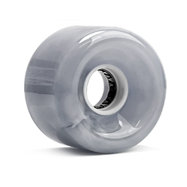 White + transparent gray (flash wheel)