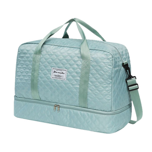 Travel bag for men and women, wet and dry separation training bag, sports and fitness bag, waterproof hand luggage, travel bag