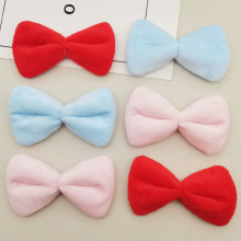 大号毛绒蝴蝶结领结饰品配件diy玩偶公仔布艺领结装饰材料辅料