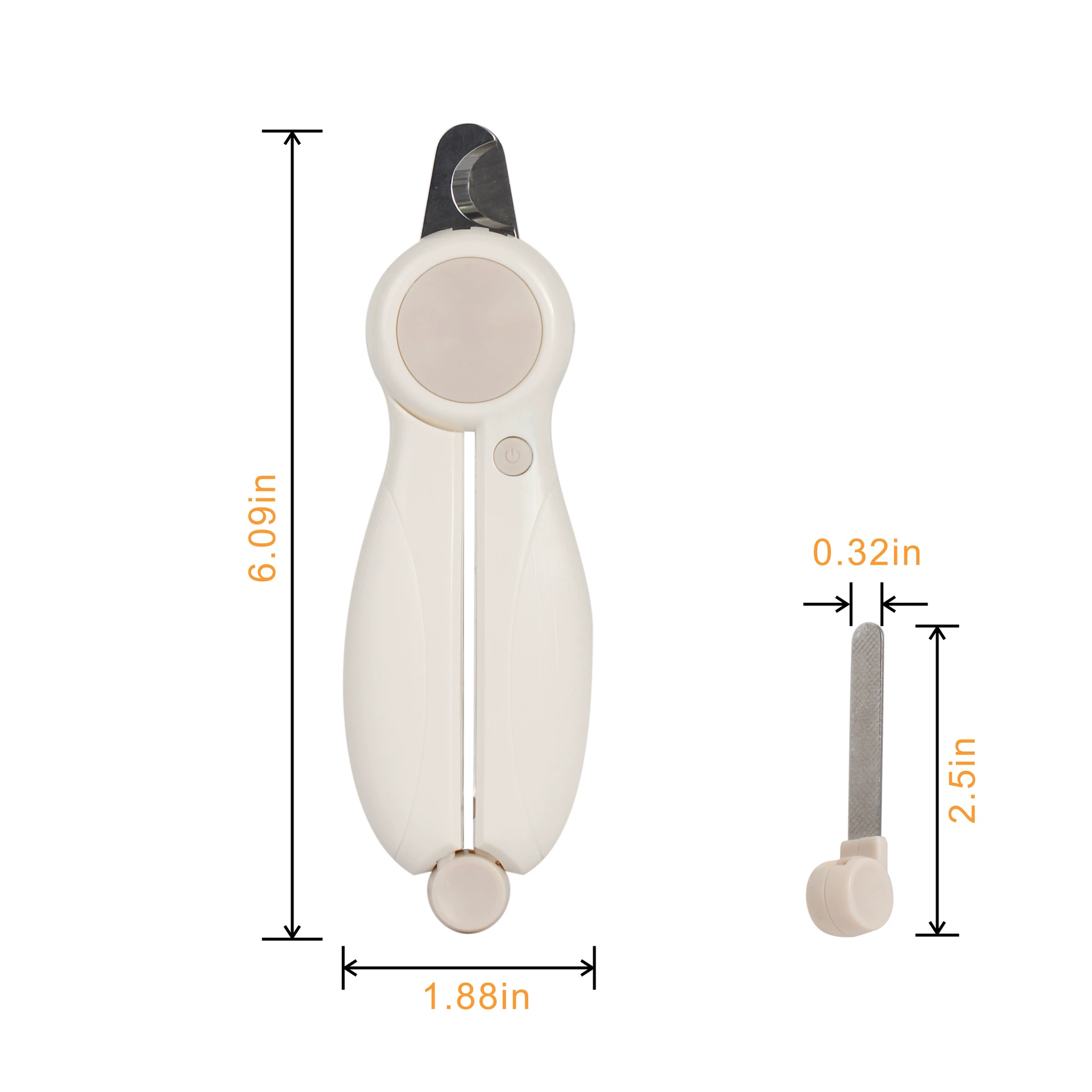 DELE источник производитель безопасная линия крови LED кусачки для ногтей кошек кусачки для ногтей домашних животных