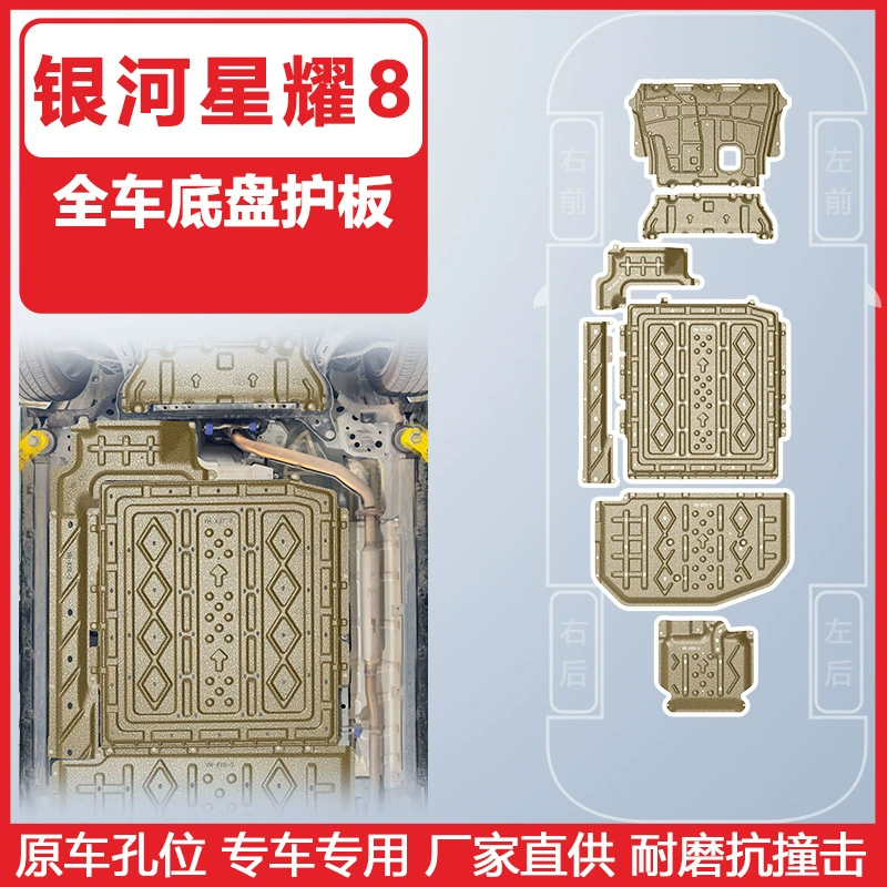 Защитная пластина для шасси Geely Galaxy Xingyao 8, полная защита днища для электромобилей 2025 года.