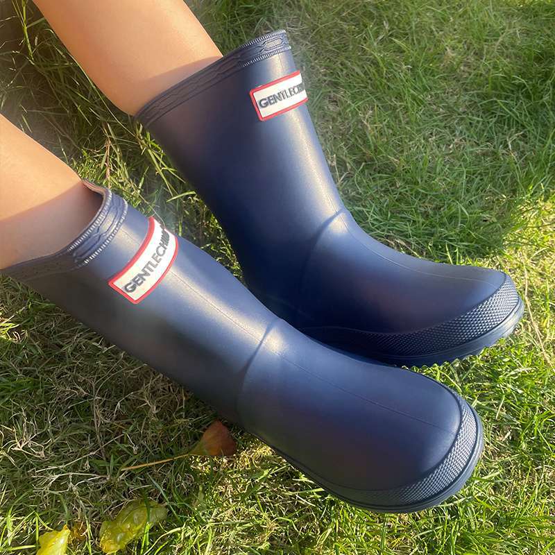 Children's Rain Boots Boys' Non-Slip Soft Bottom Rain Kindergarten Primary School Students Waterproof Shoes Small and Medium-Sized Kidsren's Lightweight Outdoor 3-10 Years Old