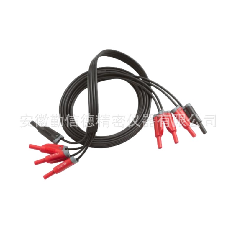 Fluke Fluke 3Phvl-1730 Cable Assembly Voltage Test Lead Electric Energy Recorder Three-Phase Connection