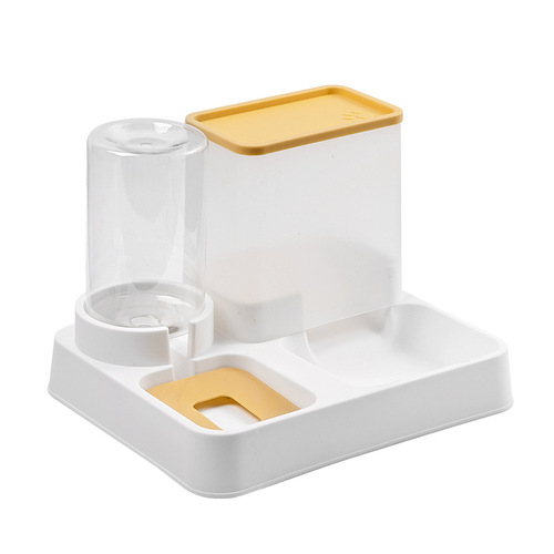 Cross-border large-capacity storage pet bowl dog bowl cat bowl cat food bowl automatic water dispenser multi-purpose bowl