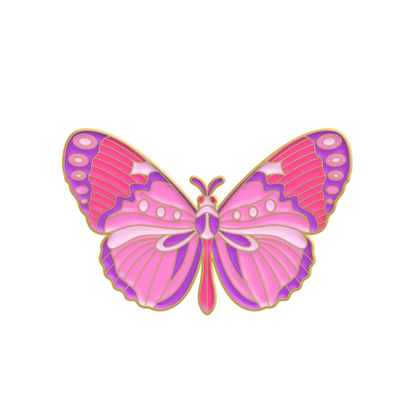 9g Weight Brooches Classification Holiday, Daily Occasion Alloy Material Insect, Butterfly Pattern Women's Gender Enamel Design Sweet Style Sweet Pin Insect Butterfly Alloy Enamel Women's Brooches 11