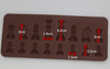 Manufacturers supply silicone chess chocolate mold platinum chocolate model Amazon eBay hot selling spot