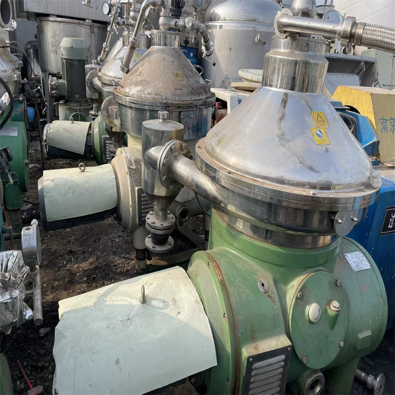 出售二手不锈钢平板吊带离心机 防爆碟片分离机 回收