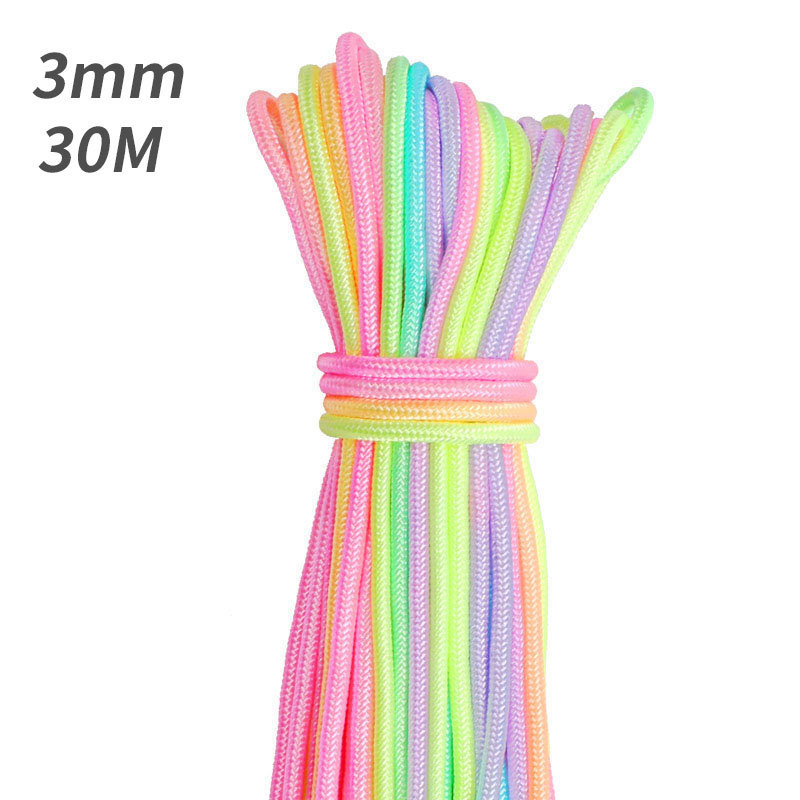 3mm伞绳 手链包芯编织 线饰品配件DIY手环细圆绳子配件料批发